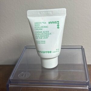 innisfree Green Tea Hyaluronic Acid Hydrating Cream for Skin Barrier Repair 15ml